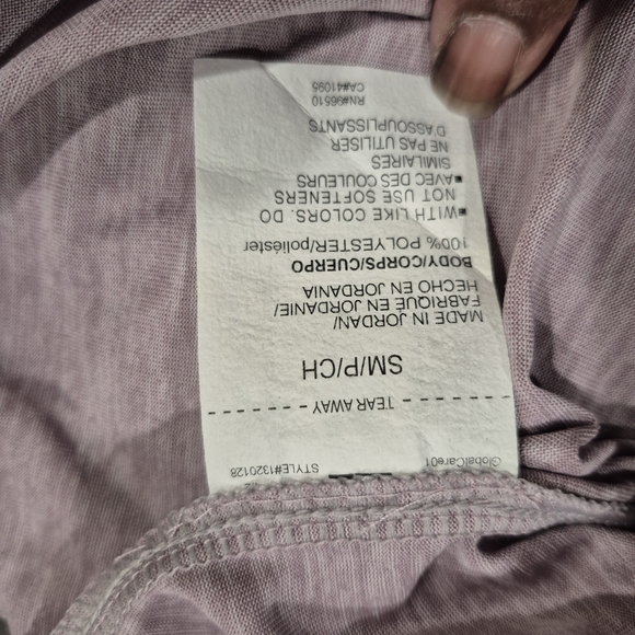 Under Armour Women's Purple Long Sleeve Tee - Picture 7 of 9